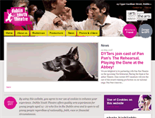 Tablet Screenshot of dublinyouththeatre.com